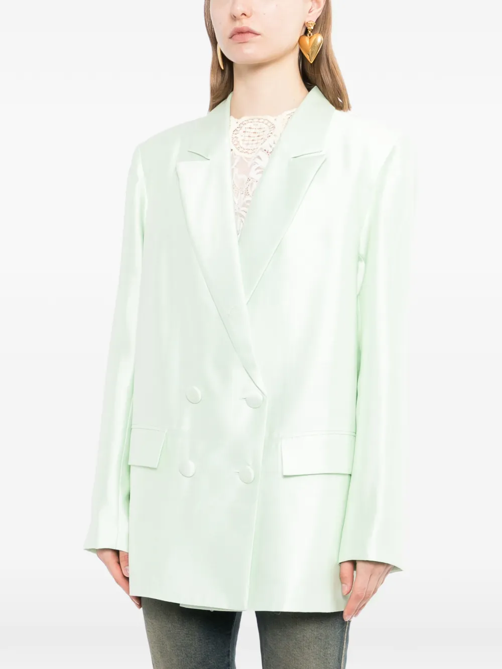Cynthia Rowley The Breakers blazer Blauw