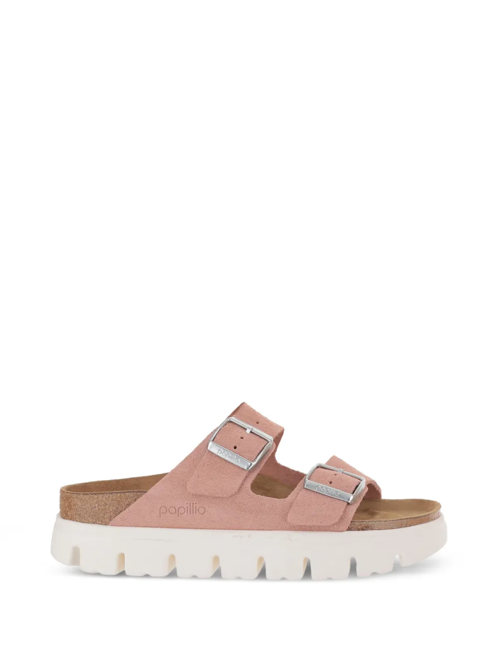 Birkenstock Sandali Arizona con plateau - Rosa