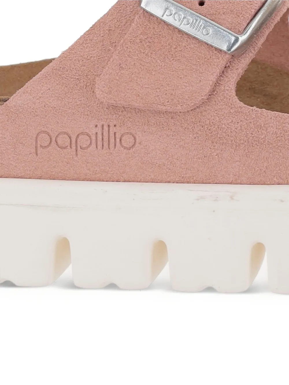 Birkenstock Arizona sandalen met plateauzool Roze