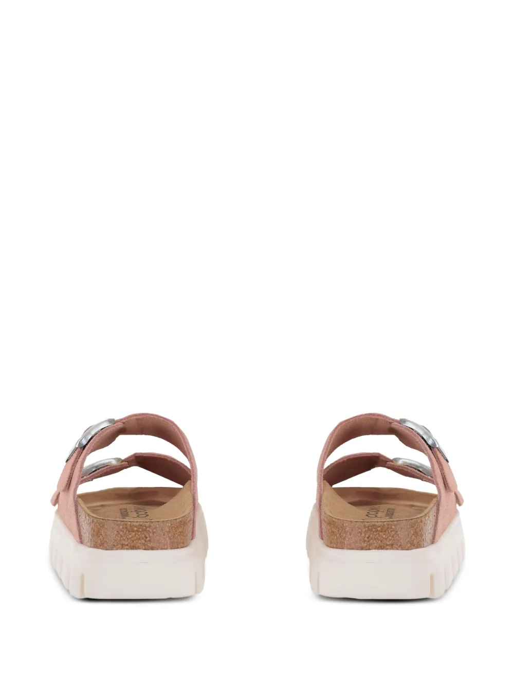 Birkenstock Arizona sandalen met plateauzool Roze