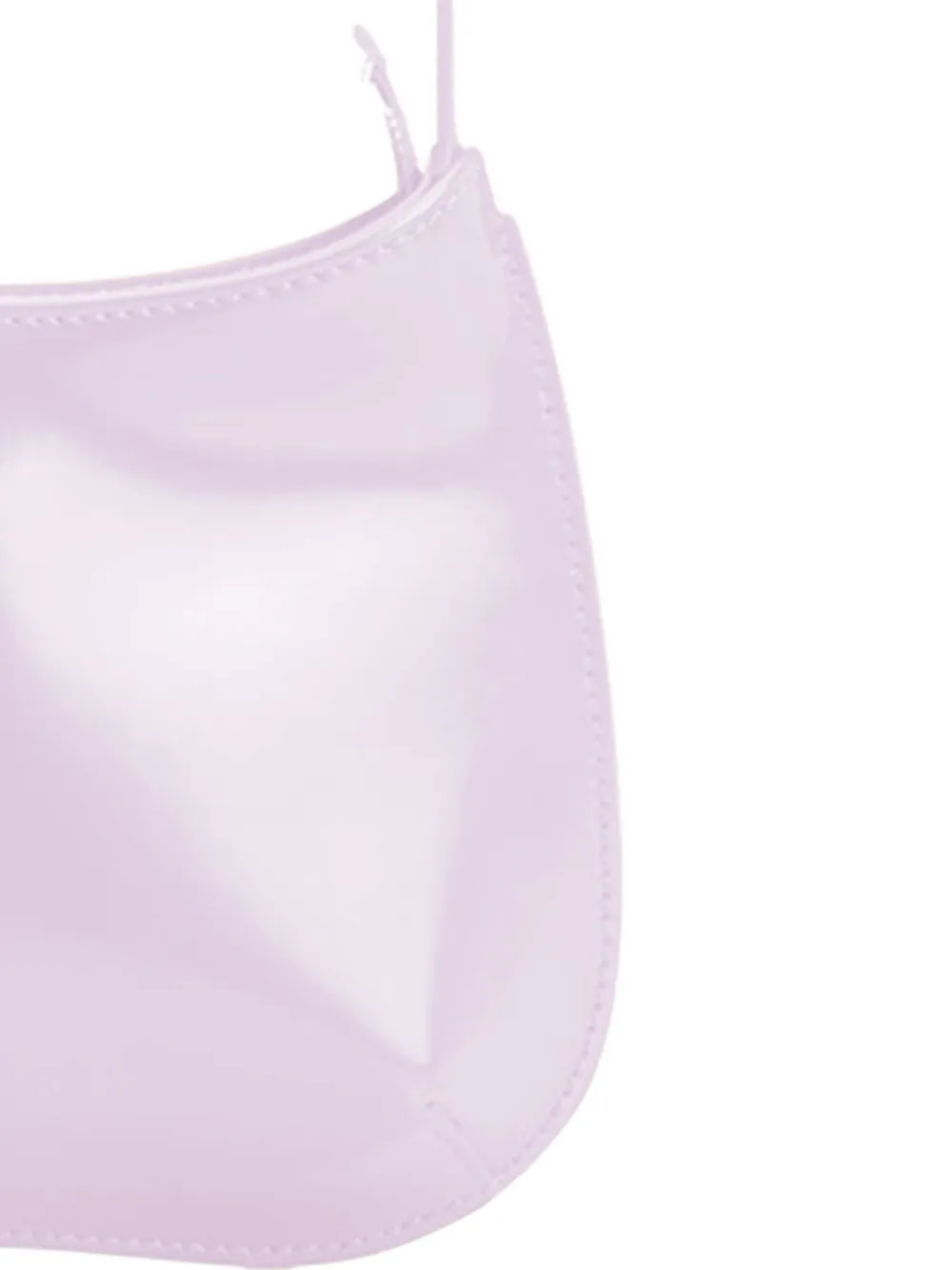Jacquemus Le Petit Bisou crossbodytas Roze