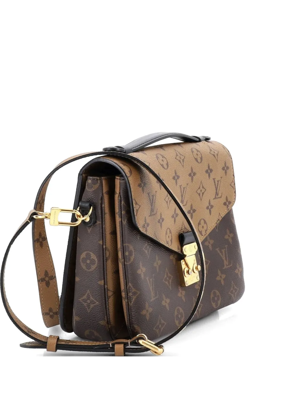 Louis Vuitton Pre-Owned Pochette Metis Reverse Monogram Canvas crossbody bag - Marrone