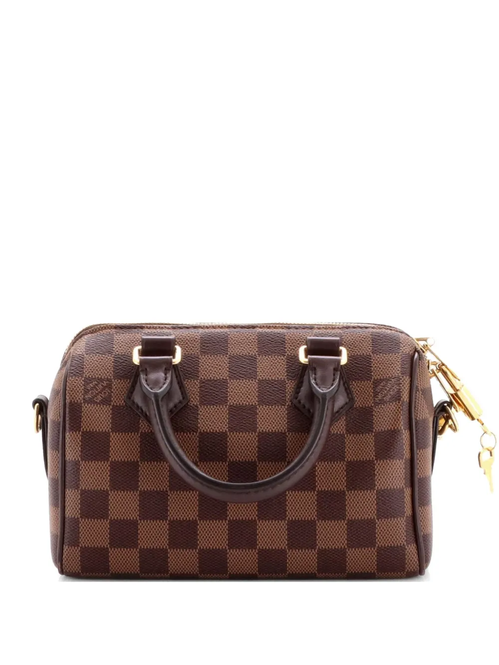 Louis Vuitton Pre-Owned Speedy Bandouliere Bag Damier 20 satchel - Brown