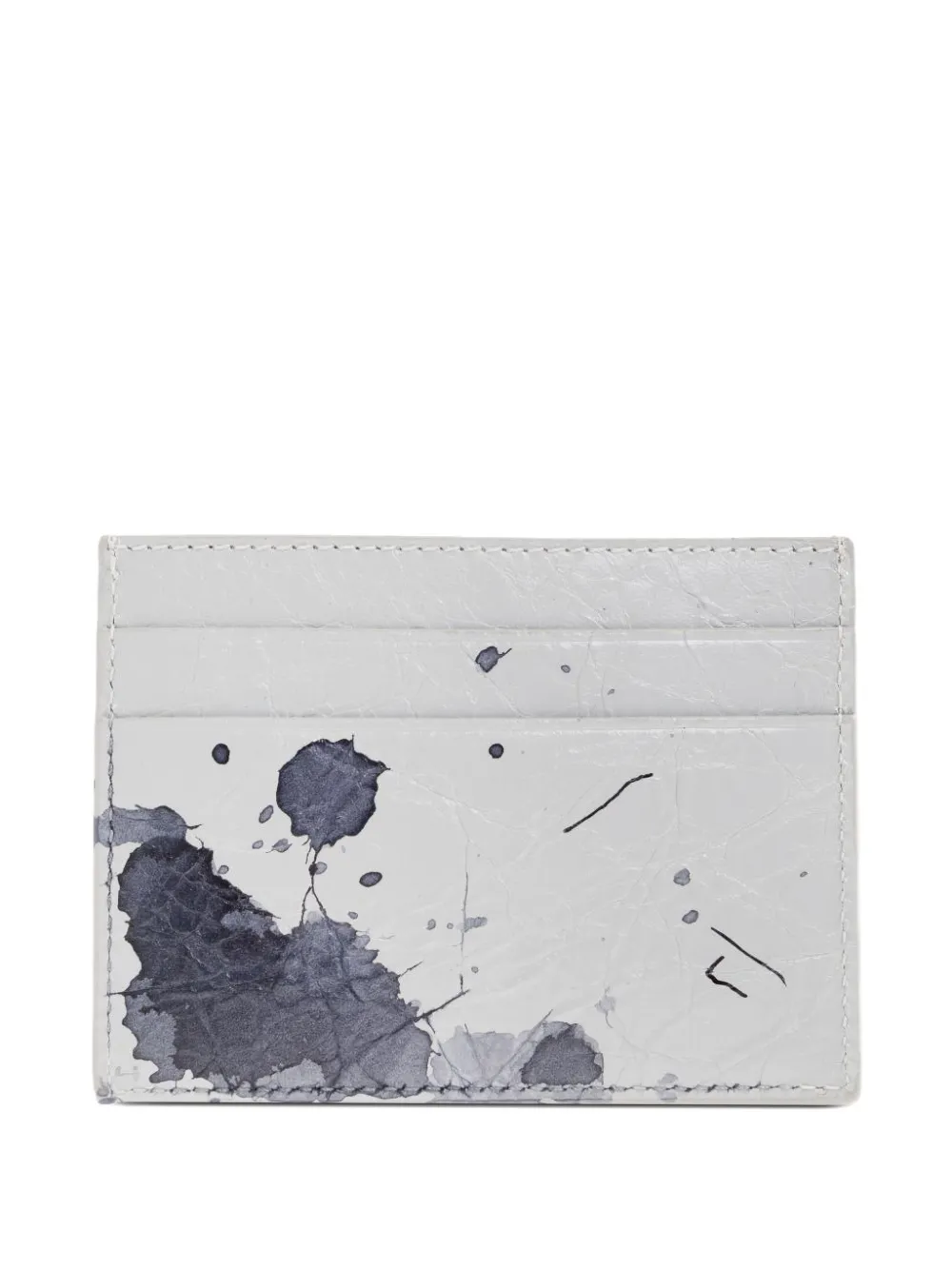 Balenciaga leather wallet - Grigio