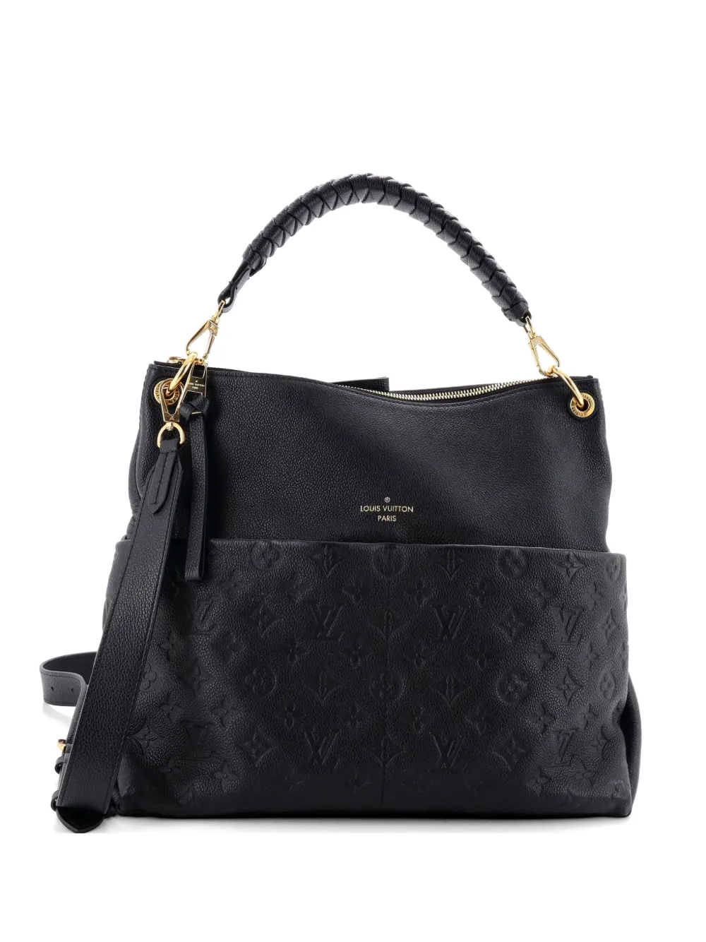 Louis Vuitton Pre-Owned Maida Handbag Monogram Empreinte Leather hobo bag - Nero