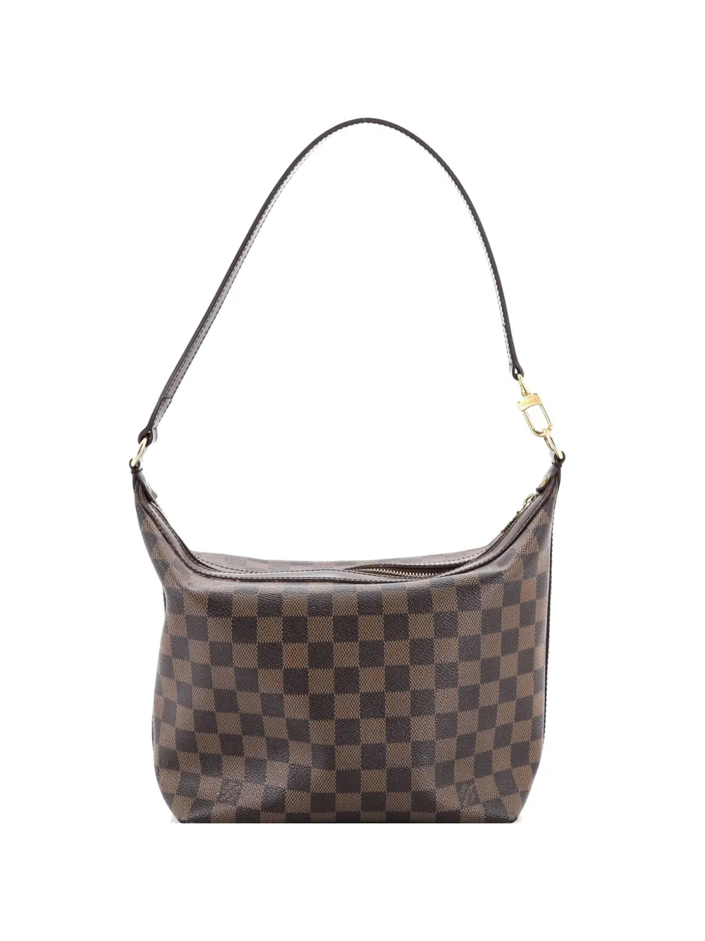 Pre-owned Louis Vuitton Illovo Handbag Damier Mm Hobo Bag In Brown