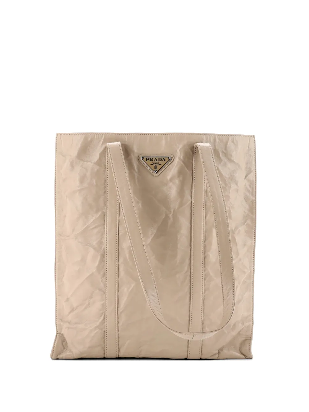 Prada Pre-Owned Shopper Nappa Antique Medium tote bag - Neutrals