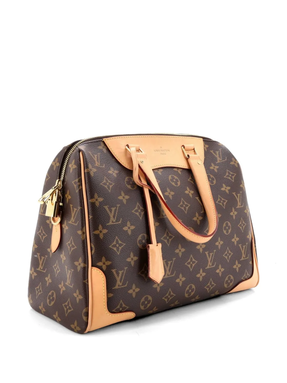 Retiro Nm Handbag Monogram Canvas And Leather Satchel