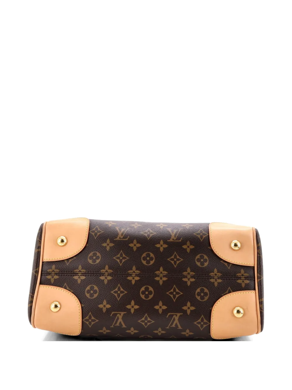 Retiro Nm Handbag Monogram Canvas And Leather Satchel