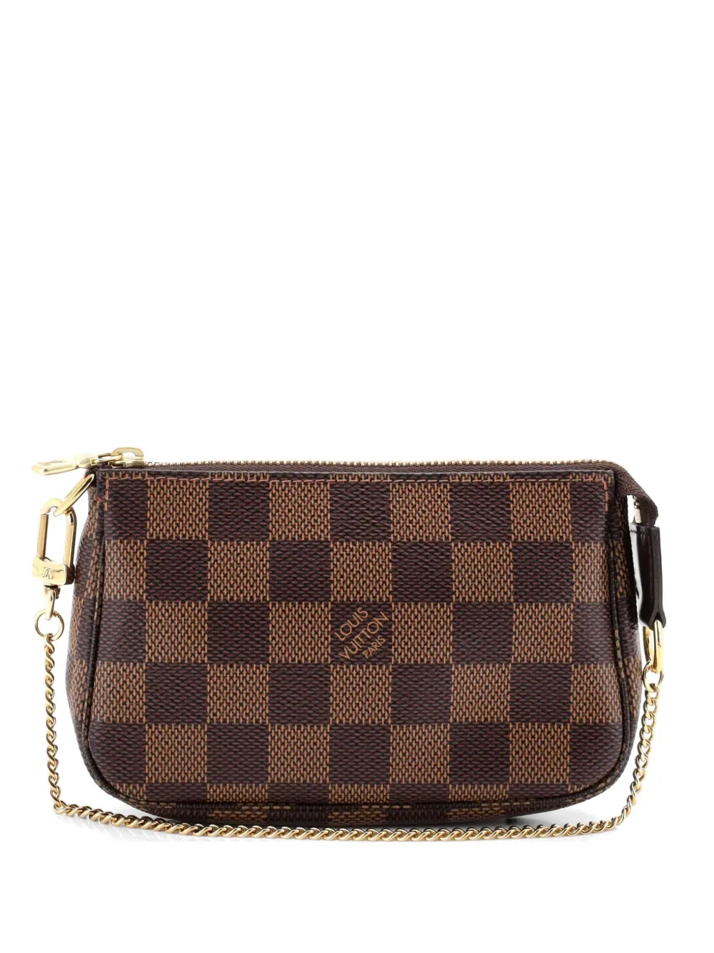 Louis Vuitton Pre-Owned Pochette Accessoires Damier Mini clutch bag - Marrone