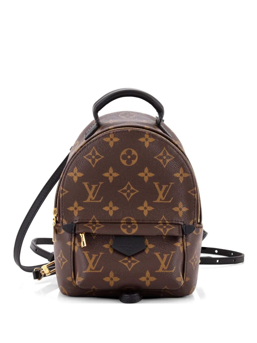Louis Vuitton Pre-Owned Palm Springs Monogram Canvas Mini backpack - Nero