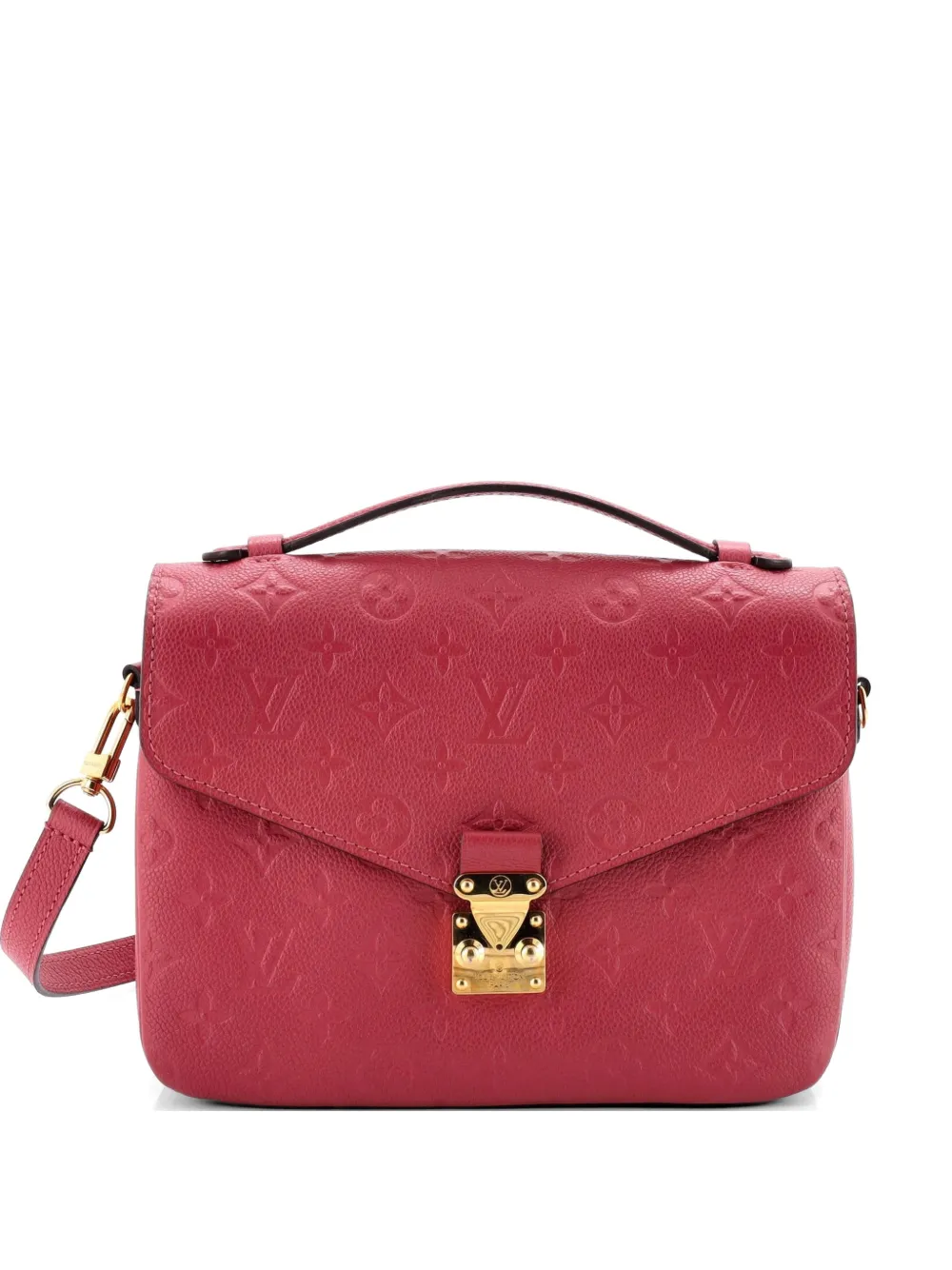 Louis Vuitton Pre-Owned Pochette Metis Monogram Empreinte Leather crossbody bag - Pink