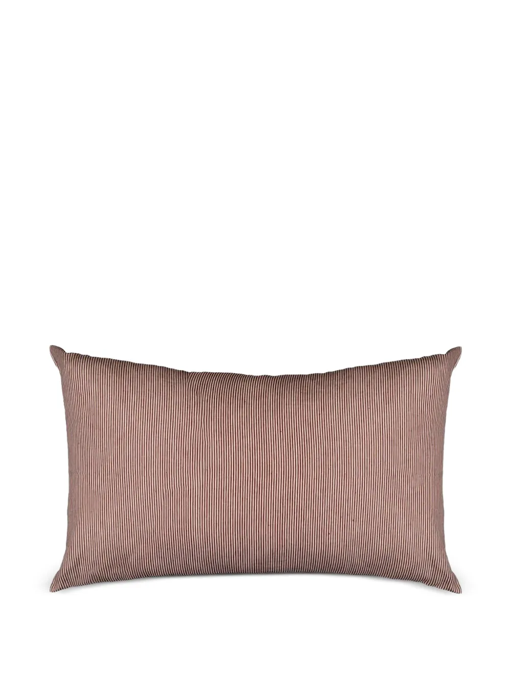 LIBECO Gestreiftes Swimmers Kissen - Rot