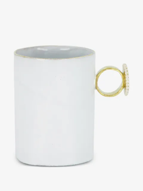 Astier De Villatte Woman's Head Cameo Ring cup