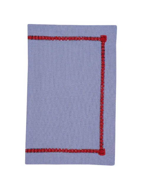 HOUSE OF CAPRICORN Maria hand-embroidered placemat