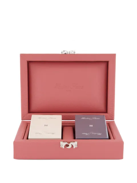 Hector Saxe leather cards set