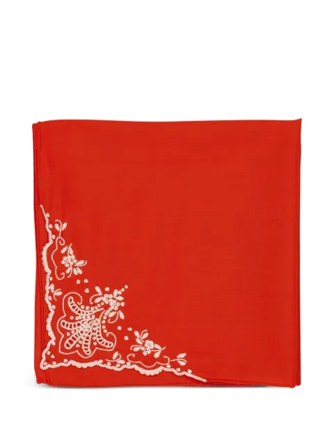 HOUSE OF CAPRICORN Santana hand-embroidered napkin