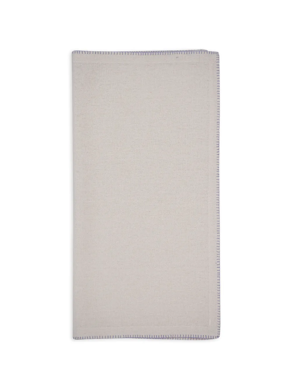 HOUSE OF CAPRICORN Bestickte Serviette - Grau