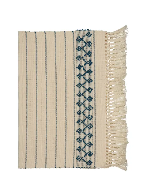 HOUSE OF CAPRICORN Amélia fringed placemat