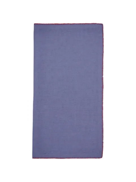 HOUSE OF CAPRICORN hand-embroidered linen napkin