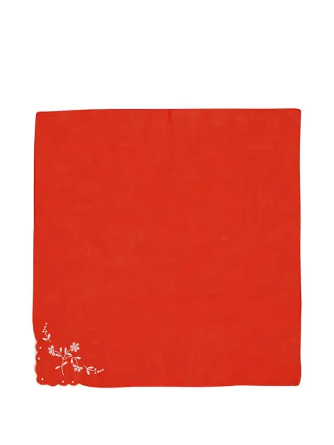 HOUSE OF CAPRICORN Santana hand-embroidered napkin