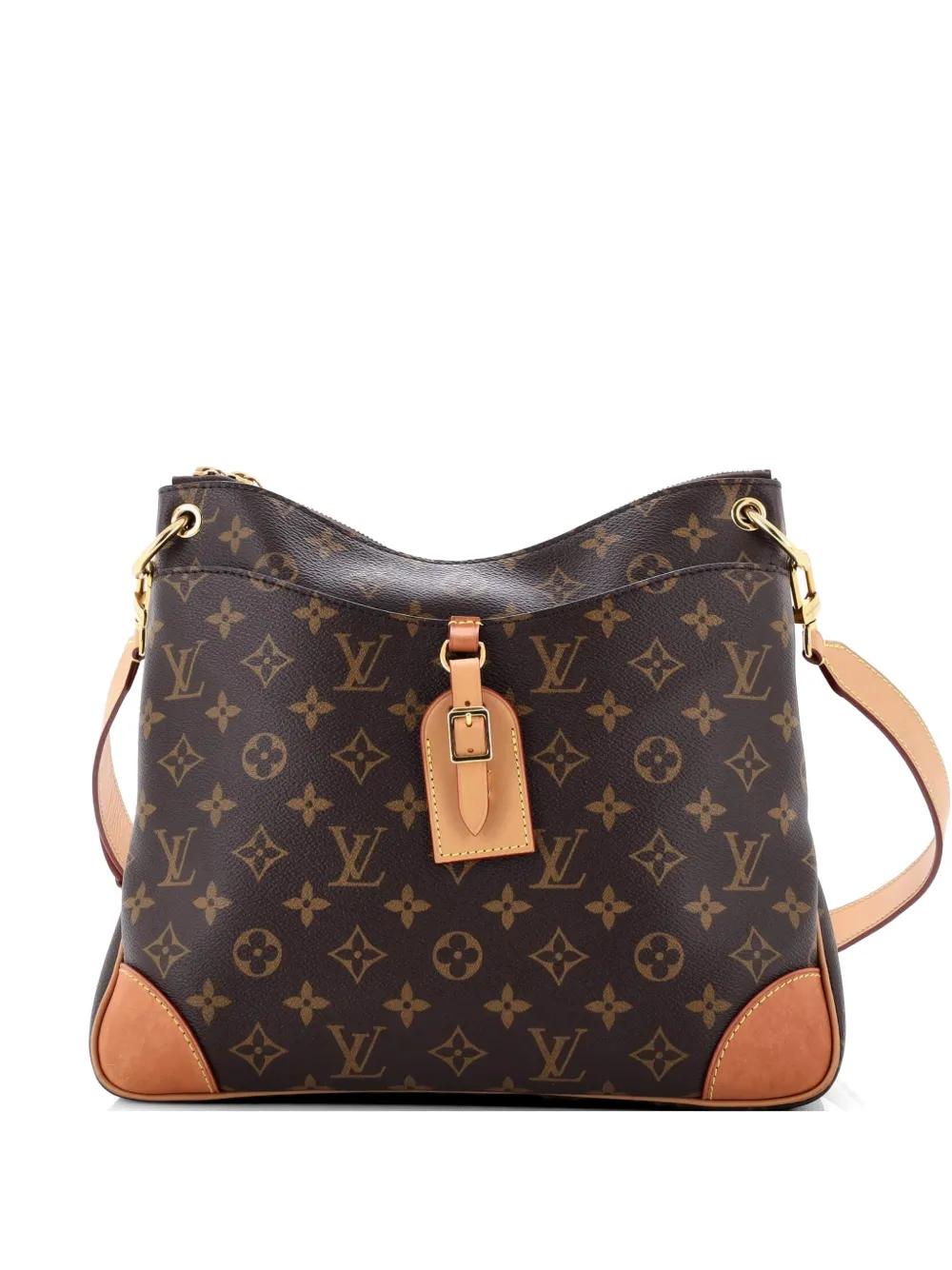 Louis Vuitton Pre-Owned Odeon NM Handbag Monogram Canvas MM crossbody bag - Marrone