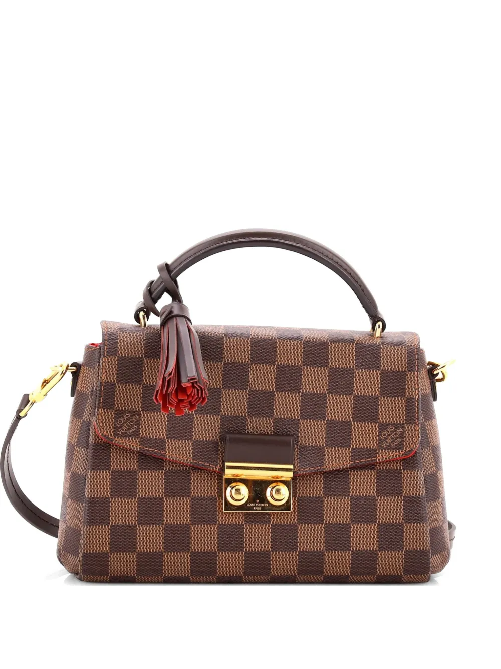 Louis Vuitton Pre-Owned Croisette Handbag Damier crossbody bag - Marrone