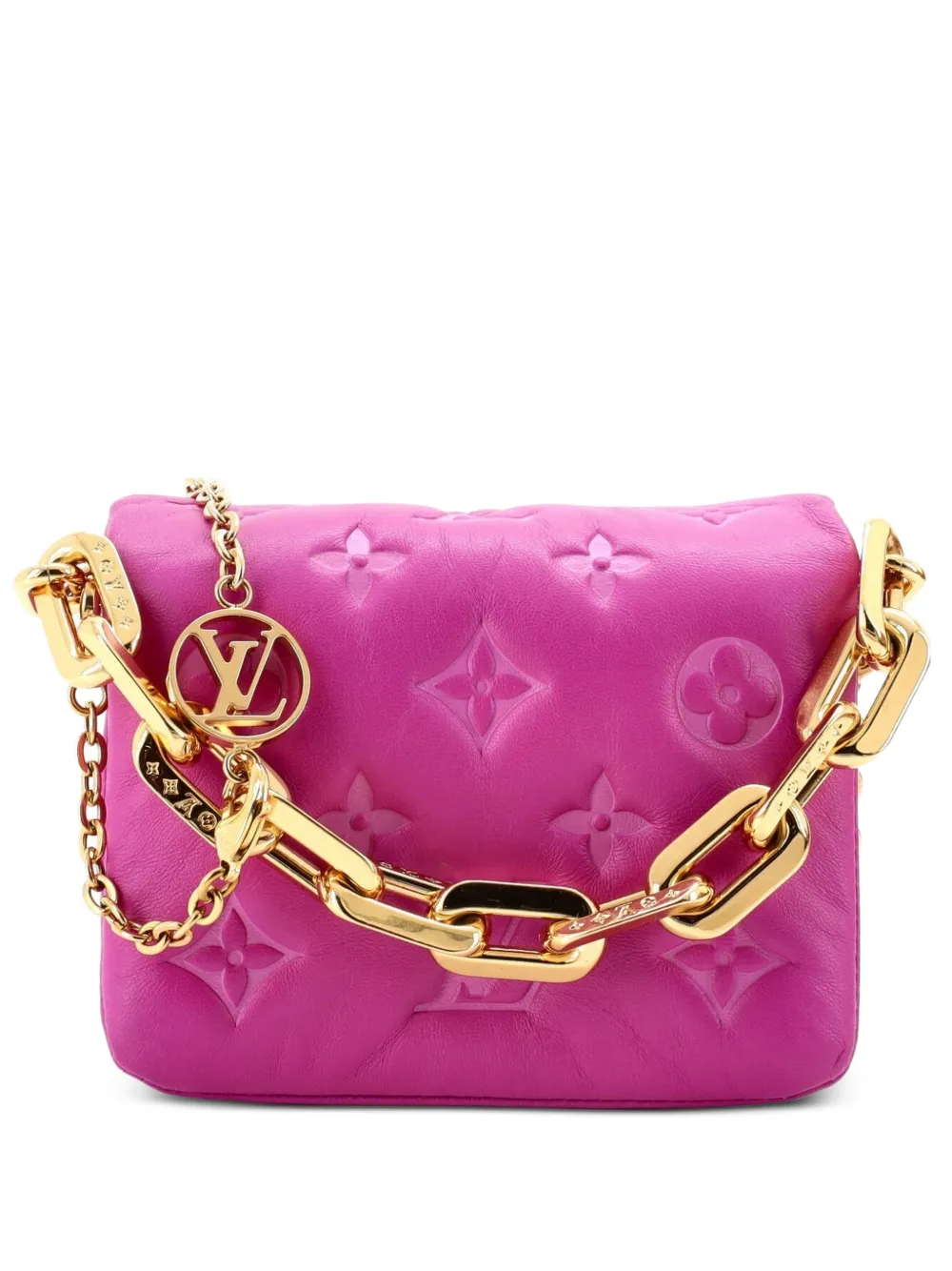 Louis Vuitton Pre-Owned Coussin Beltbag Monogram Embossed Lambskin belt bag - Viola