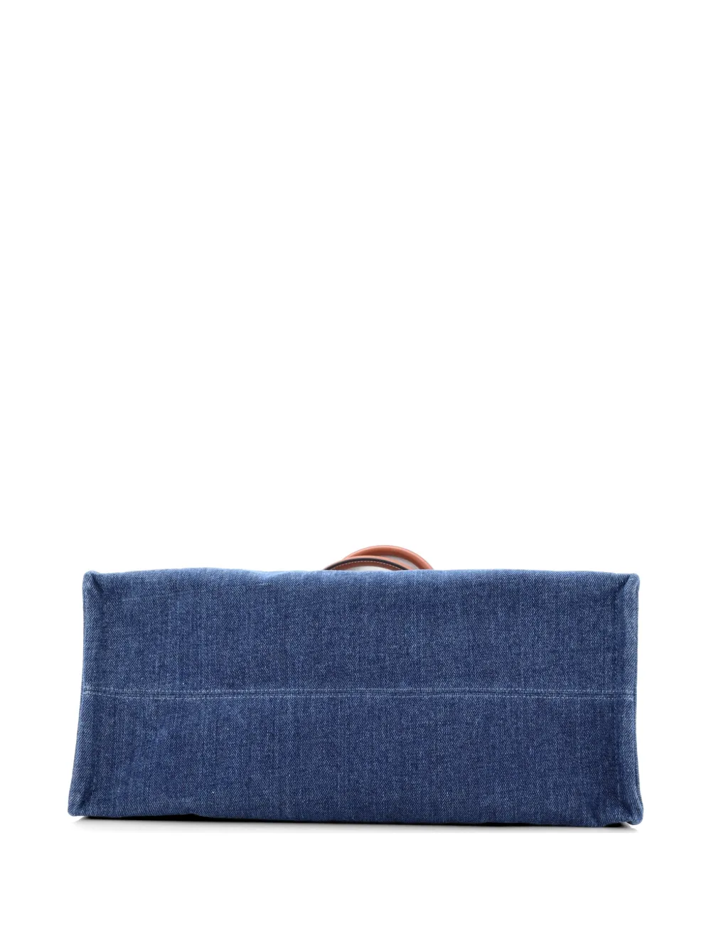 Cabas Thais Denim With Applique Large Tote Bag