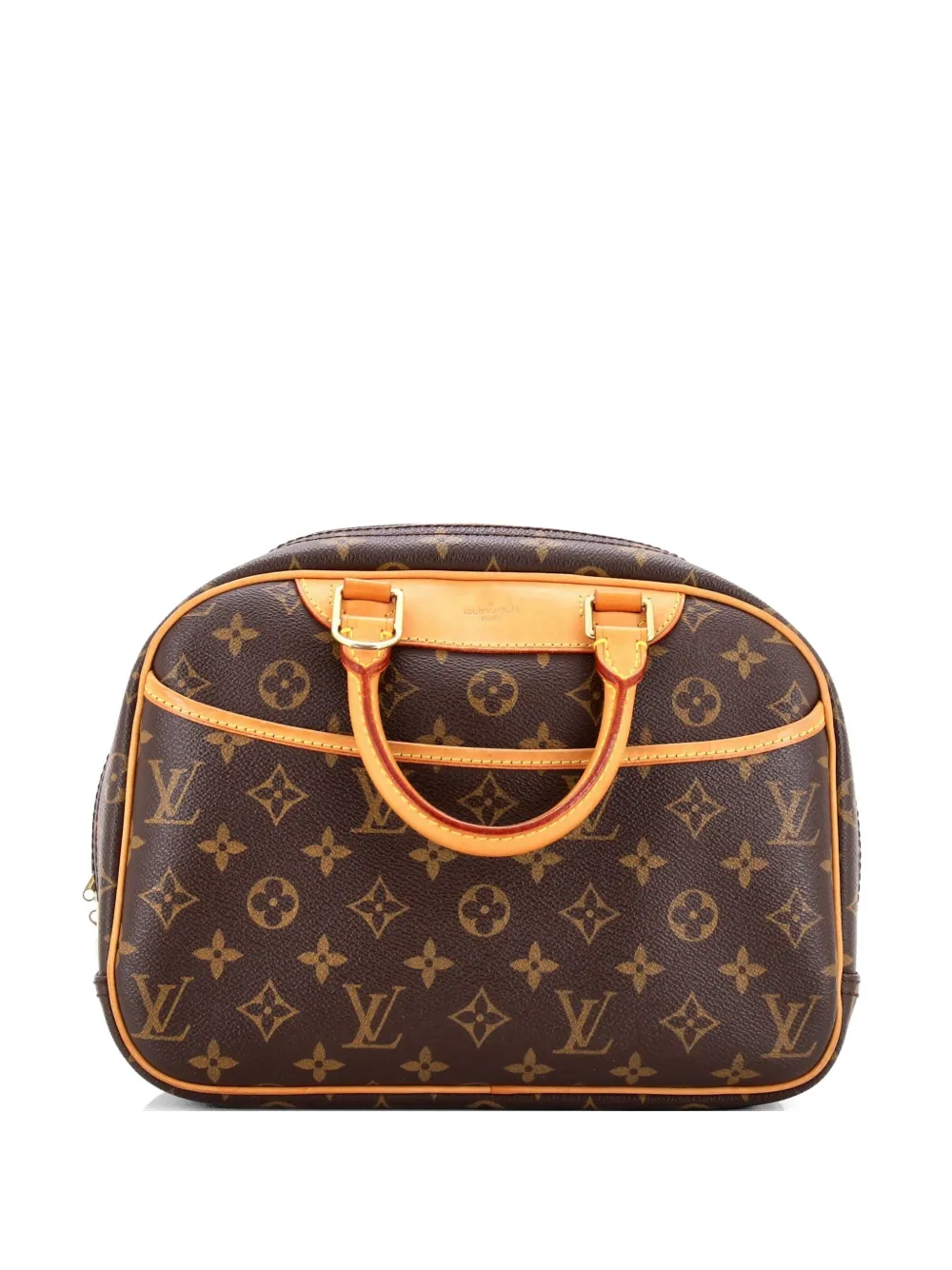 Louis Vuitton Pre-Owned Trouville Handbag Monogram Canvas satchel - Marrone