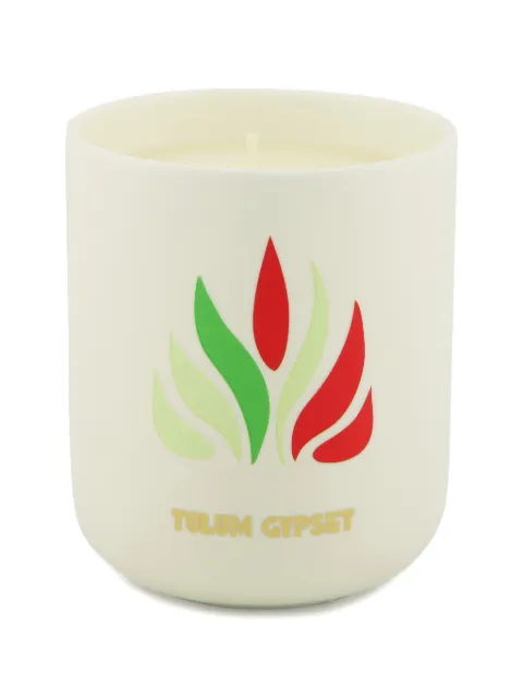 Assouline gypset printed candle