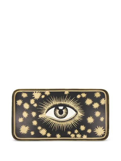 Les-Ottomans bandeja rectangular Black Eye