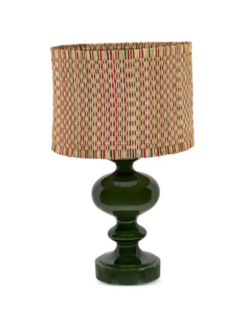 HOUSE OF CAPRICORN pantalla de lámpara de mimbre