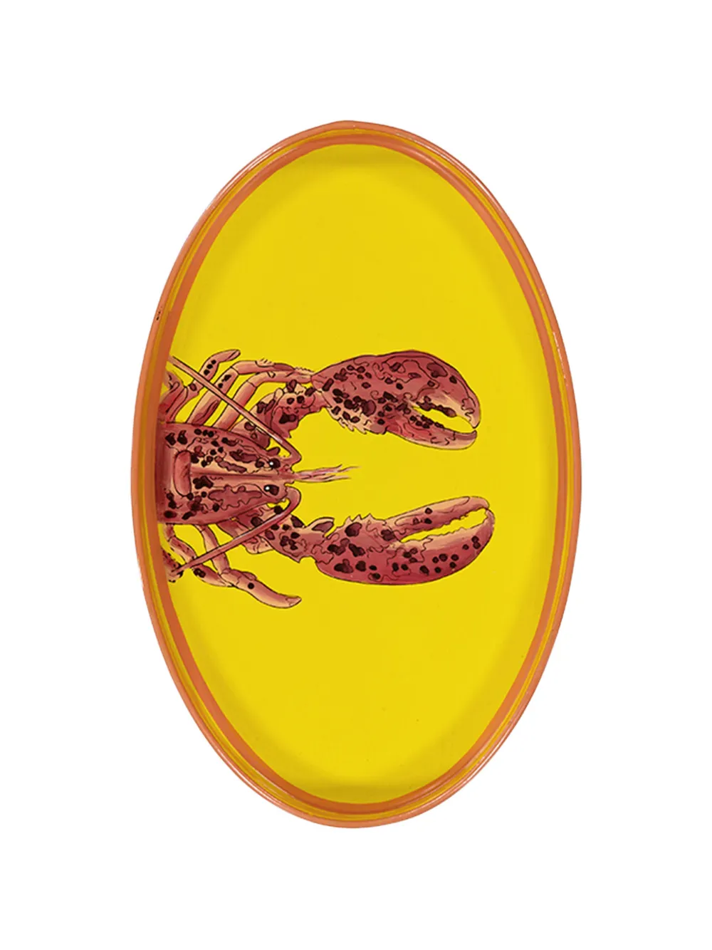 Les-Ottomans Vassoio ovale - Giallo