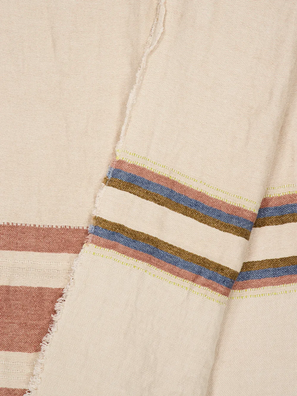  Libeco Toalla Fouta Harlan A Rayas - Neutro 