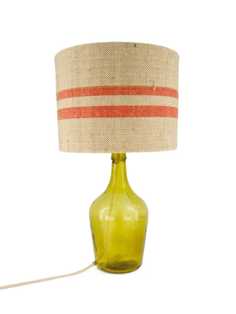 PAULA striped-detail lampshade