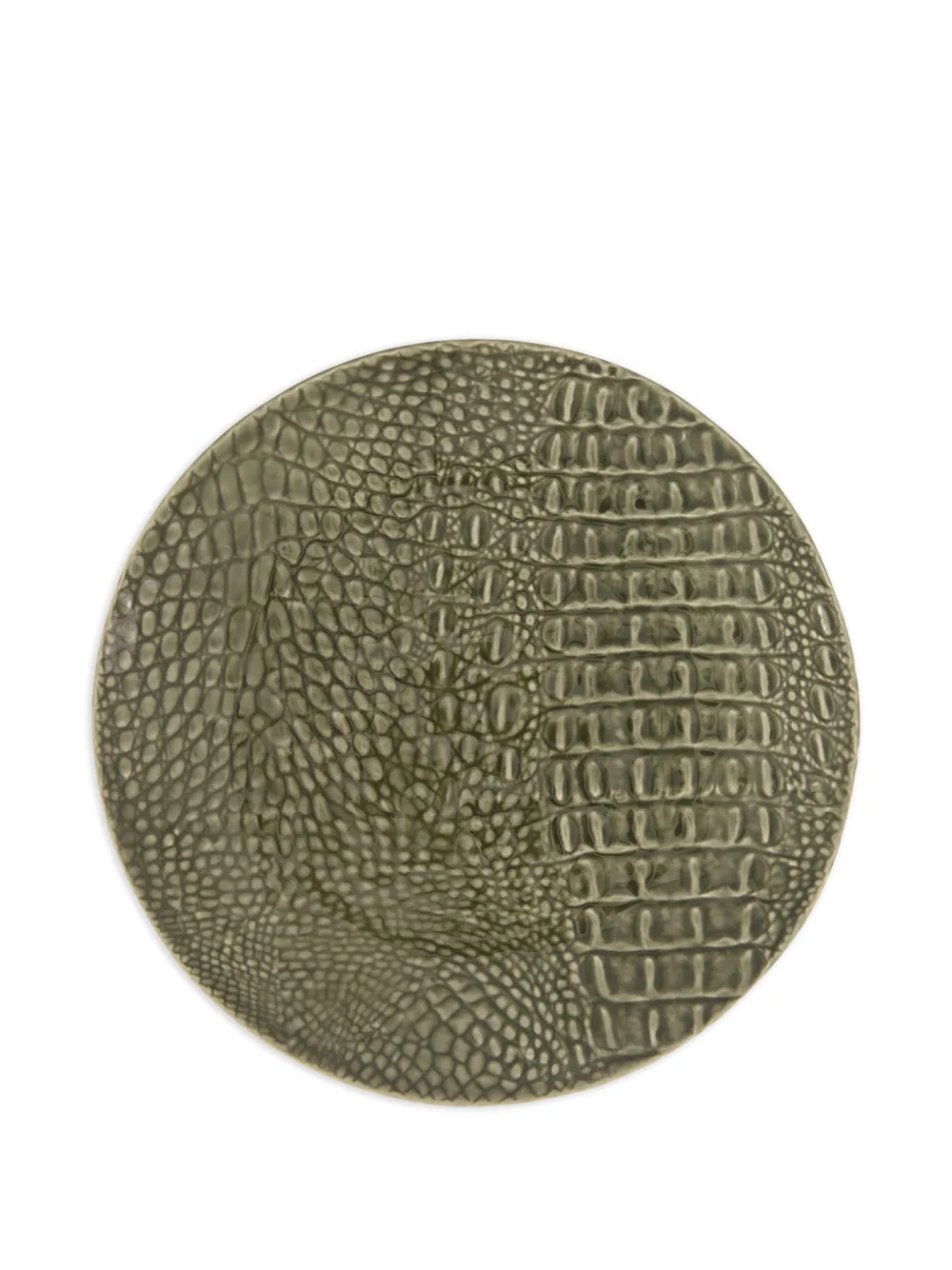 HOUSE OF CAPRICORN Jacaré dinner plate (27cm) - Grün