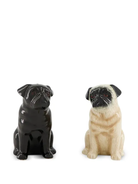 Quail Ceramics Pug salt and pepper shakers (set of two)