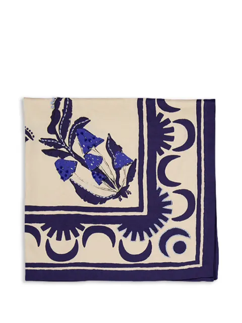 Johanna Ortiz juego de cuatro servilletas con estampado floral