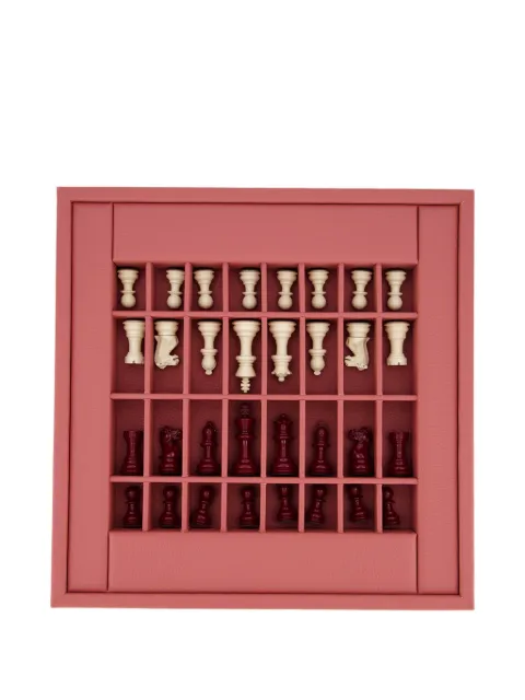 Hector Saxe leather chess game 