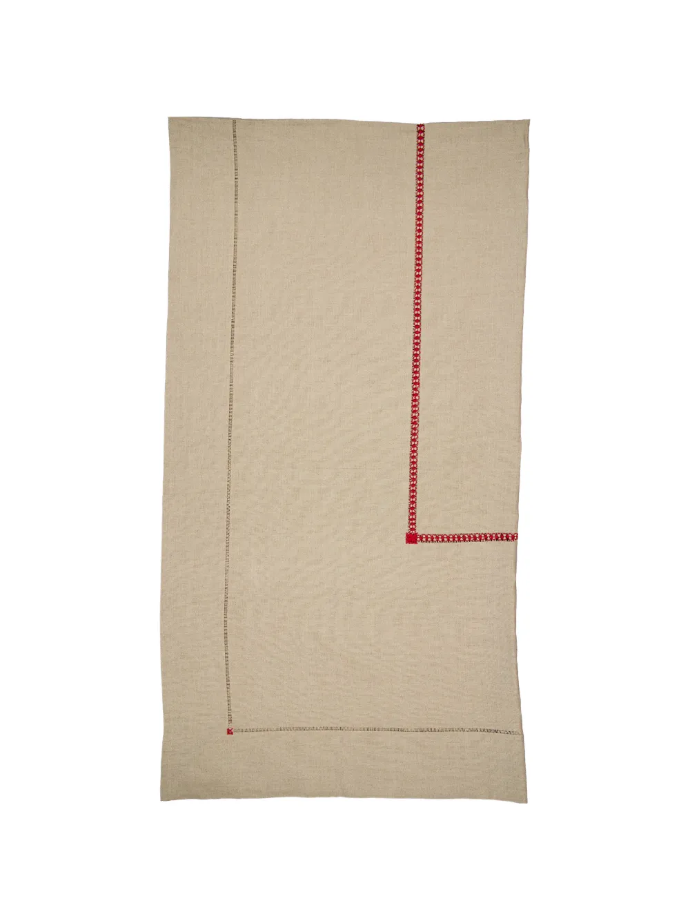HOUSE OF CAPRICORN embroidery tablecloth - Nude