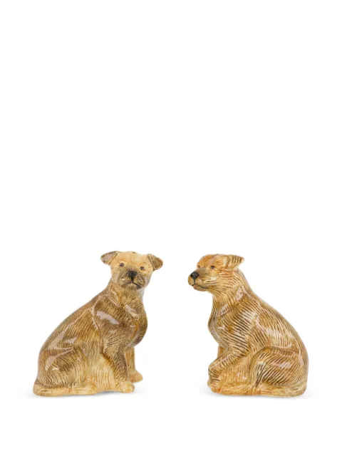 Quail Ceramics Border Terrier ソルト＆ペッパーシェイカー 2点組