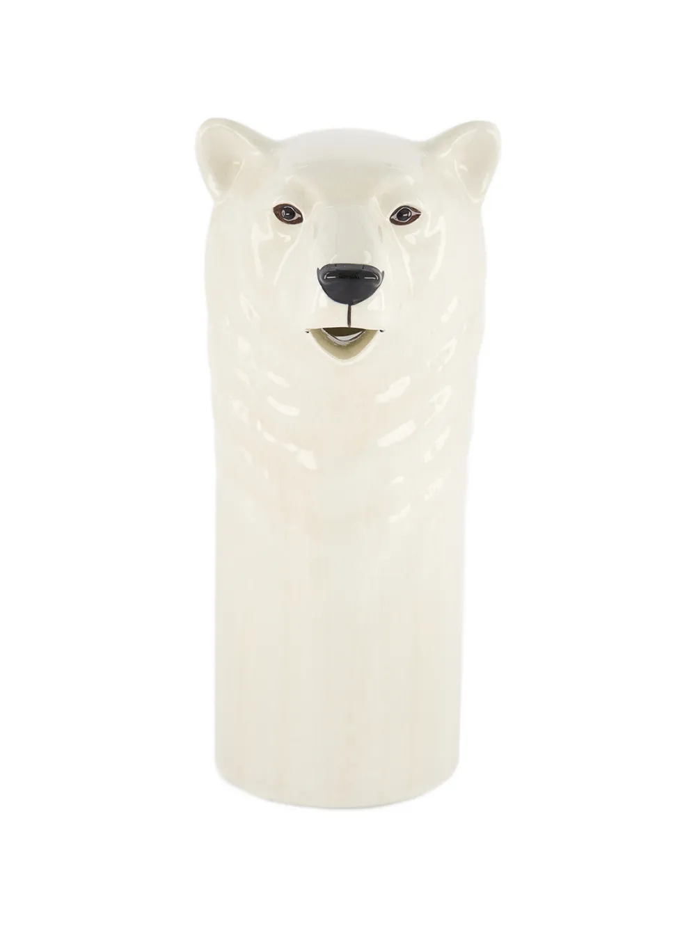 Quail Ceramics Wasserkrug in Eisbärdesign - Weiß