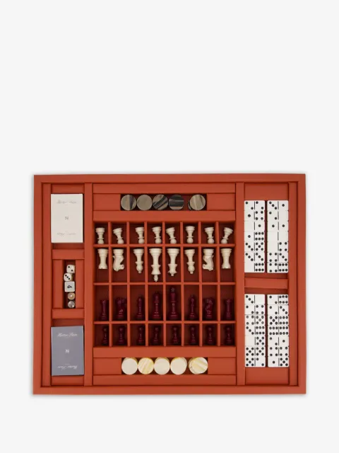 Hector Saxe leather coffret multi game