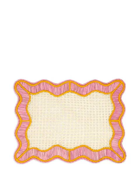 CORO CORA wavy rectangular placemat