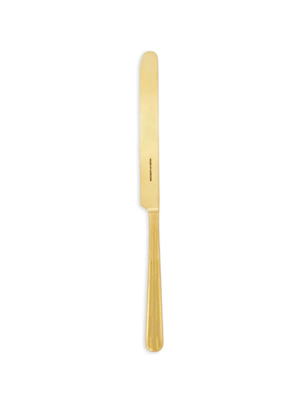 HOUSE OF CAPRICORN Castro dinner knife - Gold