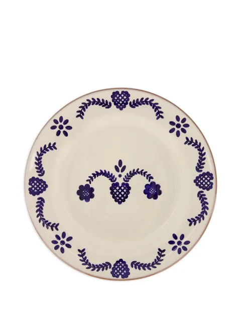 HOUSE OF CAPRICORN plato con estampado floral