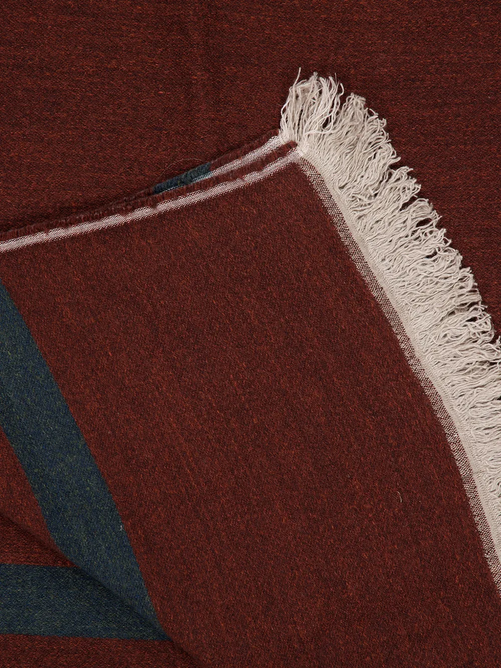  Libeco Coperta Juniper A Righe - Marrone 