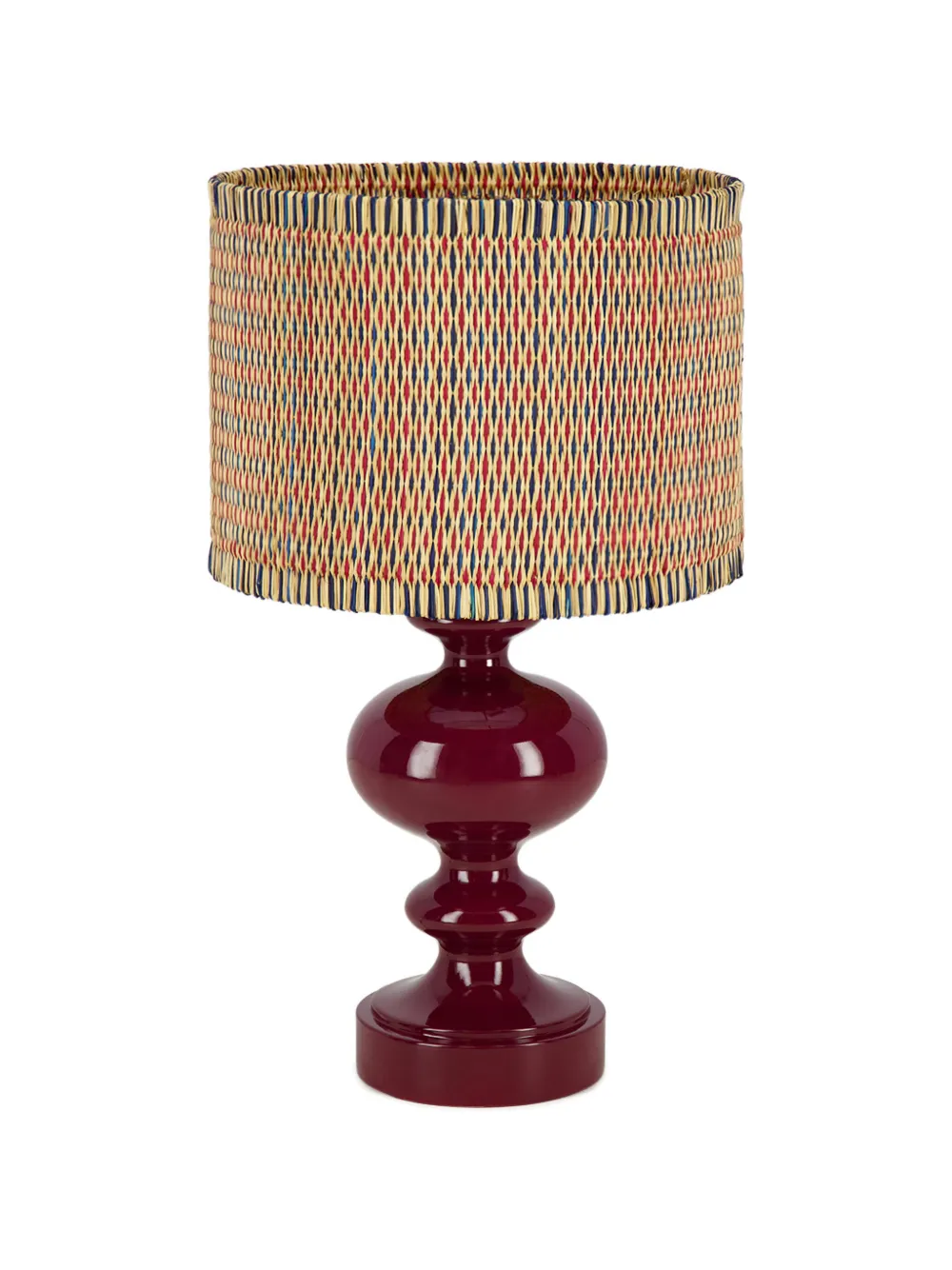 HOUSE OF CAPRICORN Base per lampada in ceramica - Rosso