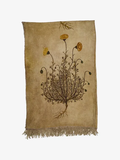 The House of Lyria patterned sollievo linen tablecloth